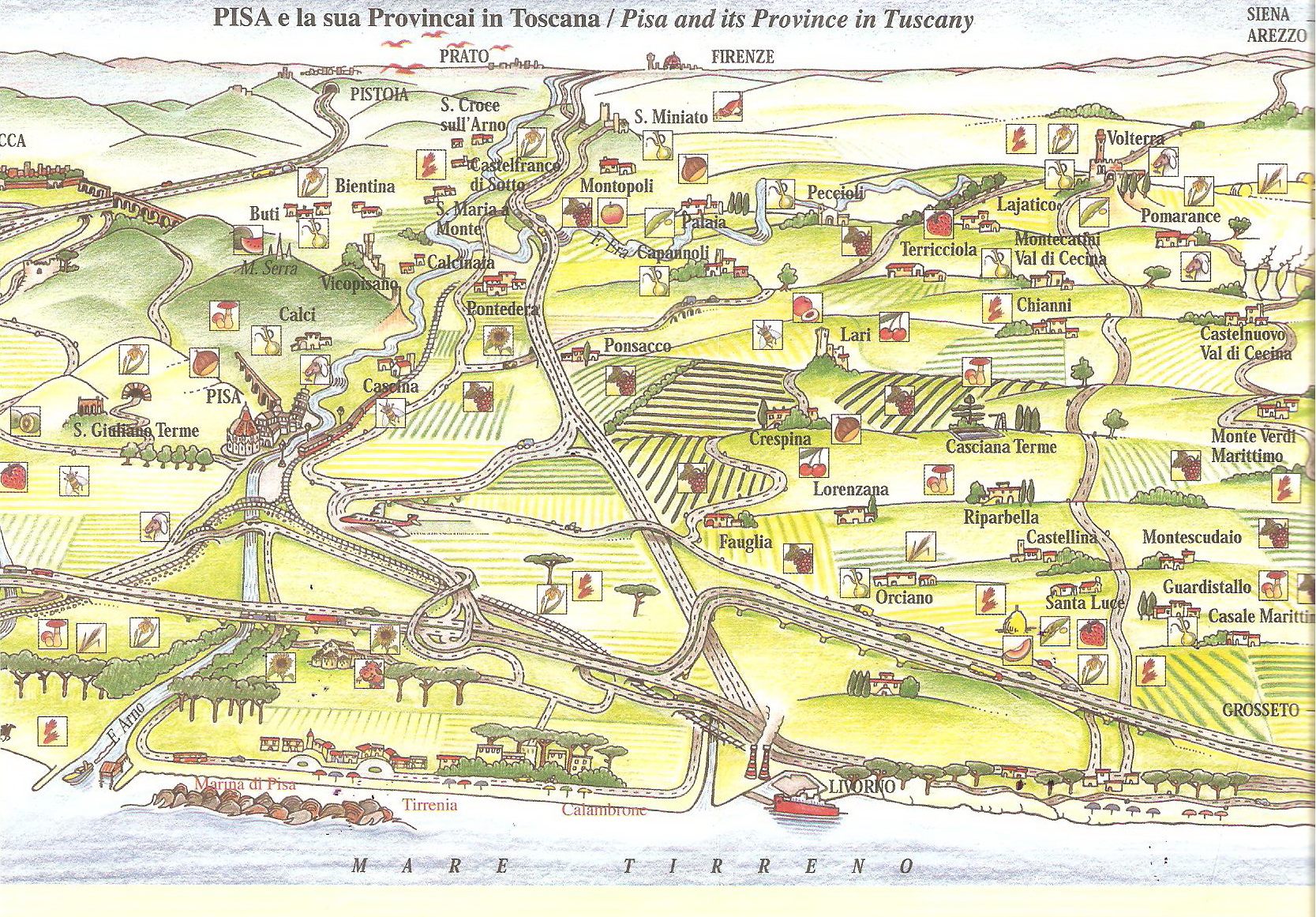 佛罗伦萨旅游地图-目的地指南