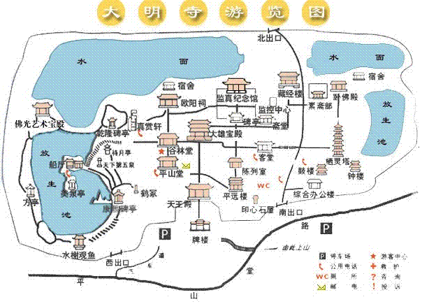 扬州旅游地图图片