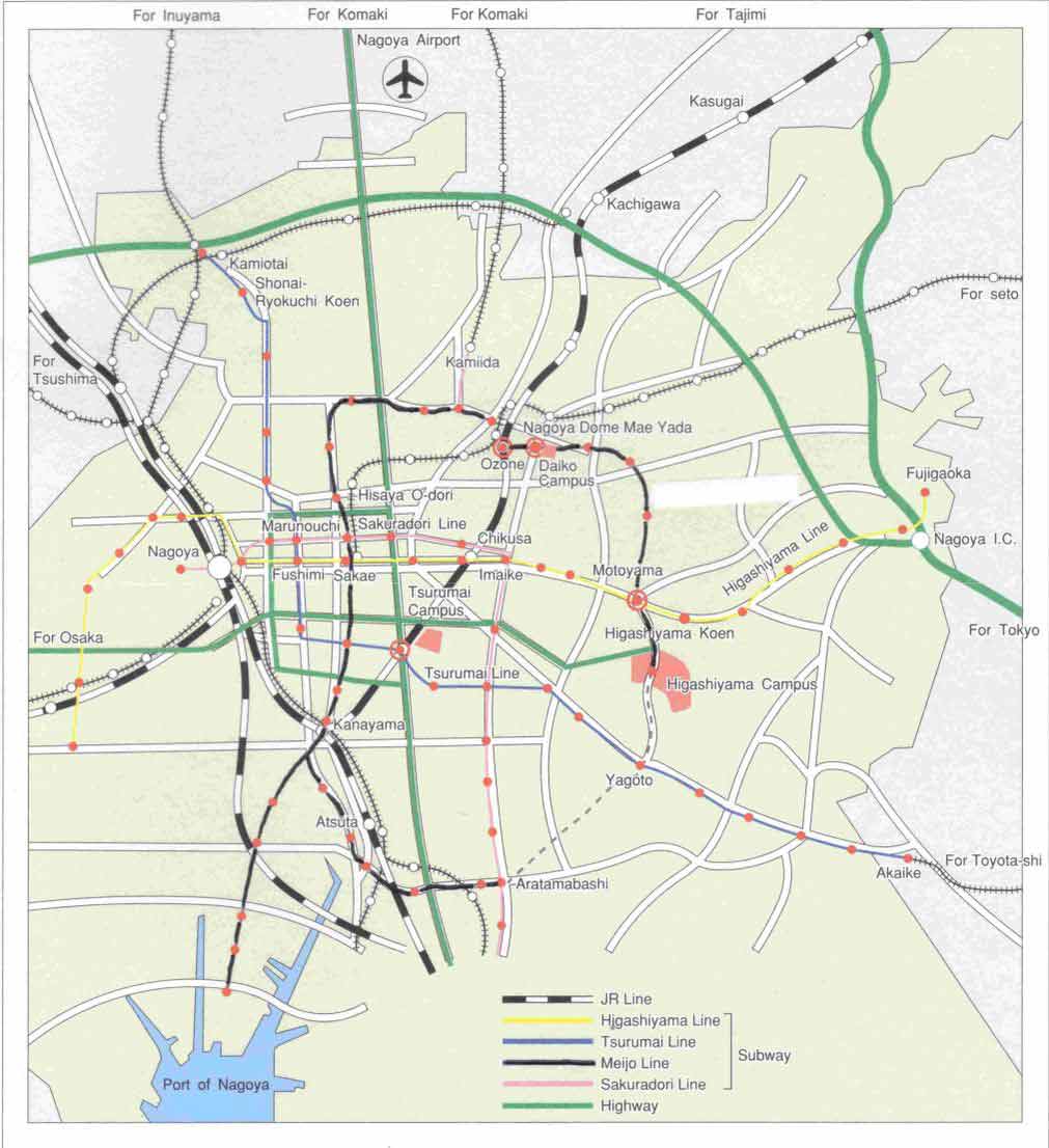 名古屋旅游地图-目的地指南,吾爱旅游网5iucn.
